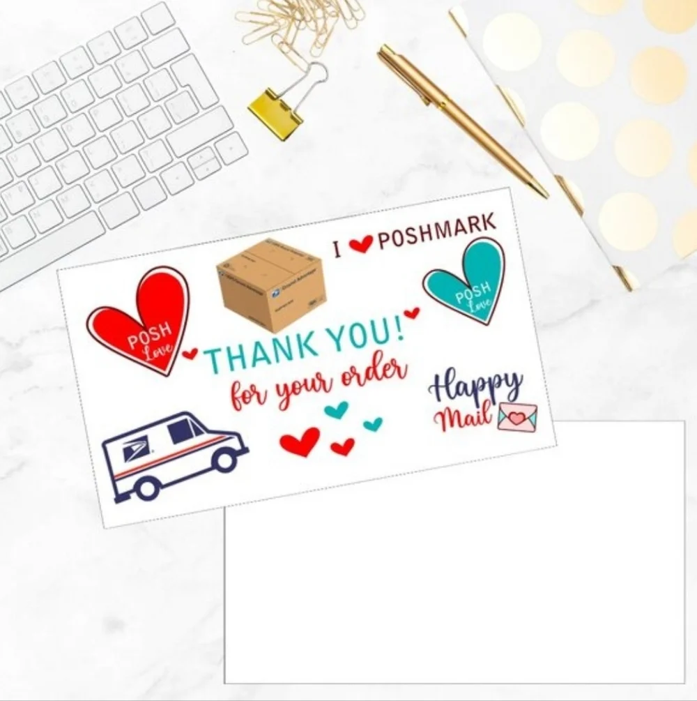 60 Thank You Cards